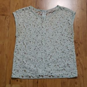 Loft lace top